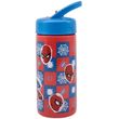 stor marvel spider man arachnid grid playground sipper bottle 410ml 74731 photo