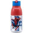stor marvel spiderman black board double opening sipper ecozen bottle 420ml photo