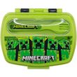 stor minecraft funny sandwich box with cutlery 40409 photo