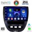 digital iq bxc 3707 cpaa 10 multimedia tablet for citroen c1 peugeot 107 toyota aygo mod 2005 2014 photo