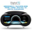 digital iq dgu 986 ic 123in mercedes c w205 glc x253 mod 2015 2018 digital dashboard photo