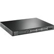 tp link tl sg3428xmp 24 port gigabit and 4 port 10ge sfp l2 managed switch with 24 port poe  photo