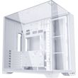 lian li o11 vision compact white white eatxunder 280mm atx 2 top panels 360aio tower pc case photo