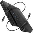 axagon hmc u4 usb c 40 gen 3x2 40gbps hub 8k hdmi dp 3x usb a 2x usb c pd 100w adapter photo