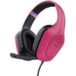 trust gxt415p zirox headset pink photo