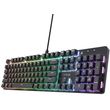 trust gxt871 zora gaming mixaniko rgb keyboard us photo