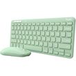 trust lyra wl keyboard mouse green us photo