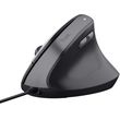 trust bayo ii ergonomic wired mouse black photo