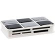 lamtech multi card reader black silver lam050127 photo