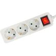 lamtech power strip with switch 3 outlets white 3m lam113287 photo