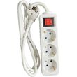 lamtech power strip with switch 3 outlets white 15m lam023688 photo