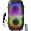 esperanza ep156 rgb illuminated bt speaker fm karaoke singer photo