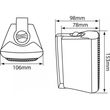 adastra bc3v indoor speaker 100v white temaxio photo