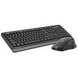 a4tech fstyler fg2035 keyboard mouse wrls gray photo