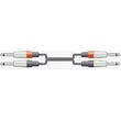 2m6j j150 kalodio ixoy 2 x 63mm mono jack plugs 2 x 63mm mono jack plugs 1m temaxio photo