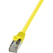 logilink patch cable cat5e f utp 2m yellow photo