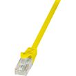 logilink patch cable cat5e u utp 025m yellow photo