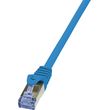 logilink patch cable cat6a s ftp blue 025m primeline photo
