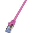 logilink patch cable cat6a s ftp pink 025m primeline photo