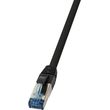 logilink patch cable cat6a s ftp pur 5m black photo