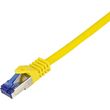 logilink patch cable cat6a s ftp ultraflex 3p ghmt certified yellow 025m photo