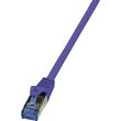 logilink patch cable cat6a s ftp violet 025m primeline photo