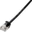 logilink patch cable cat6a tpe slimline black 5m photo