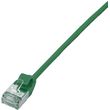 logilink patch cable cat6a tpe slimline green 03m photo