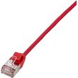 logilink patch cable cat6a tpe slimline red 03m photo
