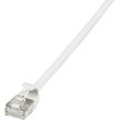 logilink patch cable cat6a tpe slimline white 5m photo