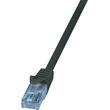 logilink patch cable cat6a u utp black 025m photo