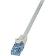 logilink patch cable cat6a u utp grey 025m photo