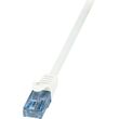 logilink patch cable cat6a u utp white 025m photo
