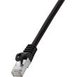 logilink patch cable cat6 f utp black 3m econline photo