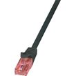 logilink patch cable cat6 u utp bc black 025m primeline photo