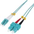 logilink fiber patch cord om3 lc sc 1m duplex photo