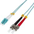 logilink fiber patch cord om3 lc st 1m duplex photo