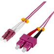 logilink fiber patch cord om4 lc sc 05m duplex photo