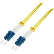 logilink fiber patch cord os2 lc lc 100m 9 125 duplex photo