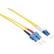 logilink fiber patch cord os2 lc sc 1m 9 125 duplex photo