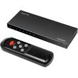 logilink hdmi switch 5x1 port 4k 60 hz hdcp hdr cec rc metal photo