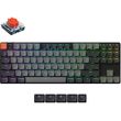 keychron k1 v6 k1x b1 qmk wireless mechanical keyboard red switch rgb 80 us lay photo
