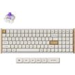keychron k4 he k4h q1 special wood edition white wireless magnetic hall effect rgb keyboard 96 us photo