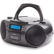 aiwa portable cd mp3 usb tape bt with fm pll radio black bbtc 550bk photo