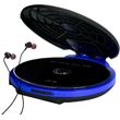 aiwa portable cd player with earphones blue pcd 810bl photo