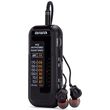 aiwa mini pocket radio with earphones black r 22bk photo