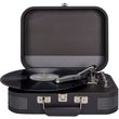 aiwa vintage turntable leather briefcase 2 way bluetooth usb mp3 player rec dark silver vpx 1951 tn photo