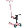 globber scooter goup sporty lights pastel pink 452 710 4 photo