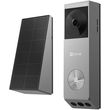 ezviz cs ep3x 3mp 2mp doorbell with solar panel photo