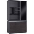 bibliothiki grafeioy epaggelmatiki rosewood hm2091r 120x40x200y ek photo